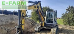 2016 Wacker Neuson ET90 mini excavator, front three-quarter view