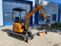 Berger Kraus BK2000ASR mini excavator, side view