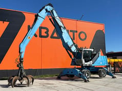 2007 Terex Fuchs MHL350 wheel excavator, side view 2007 Terex Fuchs MHL350 wheel excavator, side view