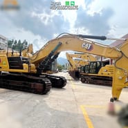 2024 Caterpillar 355 crawler excavator side view 2024 Caterpillar 355 crawler excavator side view