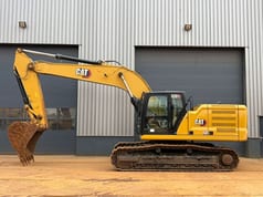 2025 Caterpillar 330GC crawler excavator side view