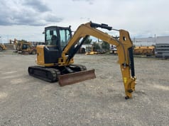2023 Caterpillar 305 crawler excavator, side view 2023 Caterpillar 305 crawler excavator, side view