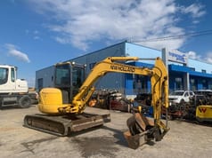 2004 New Holland EH45 mini excavator, side view