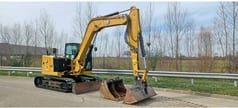 2023 Caterpillar 308 crawler excavator, side view