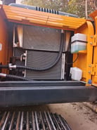 2025 Hyundai R305LC-9T crawler excavator engine compartment view