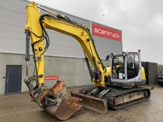 2017 Wacker Neuson ET145 crawler excavator, side profile view 2017 Wacker Neuson ET145 crawler excavator, side profile view