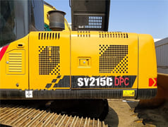 2020 Sany SY215C DPC crawler excavator side profile view 2020 Sany SY215C DPC crawler excavator side profile view