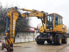 2008 Terex 1404 ZW wheel excavator, side view