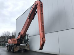 2006 Fuchs MHL350 material handler, side view