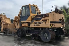 2004 Brøyt D600W wheel excavator, side view 2004 Brøyt D600W wheel excavator, side view