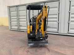 2026 EMS TP18 mini excavator front view 2026 EMS TP18 mini excavator front view