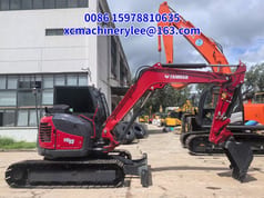 2024 Yanmar ViO85 crawler excavator side view 2024 Yanmar ViO85 crawler excavator side view