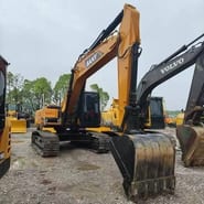 2024 Sany SY215C crawler excavator, front three-quarter view 2024 Sany SY215C crawler excavator, front three-quarter view