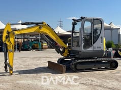2019 Wacker Neuson EZ53 mini excavator side view 2019 Wacker Neuson EZ53 mini excavator side view