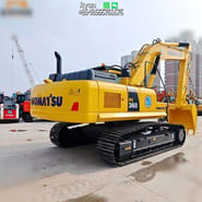2014 Komatsu PC360-7 crawler excavator, rear three-quarter view 2014 Komatsu PC360-7 crawler excavator, rear three-quarter view