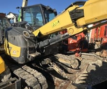 2019 Yanmar B7-6 SIGMA crawler excavator, close-up view