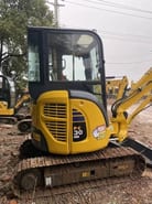 2018 Komatsu PC30 MR mini excavator side view 2018 Komatsu PC30 MR mini excavator side view