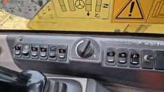 2009 New Holland MH 2.6 cab interior control panel