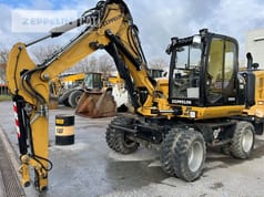 2018 Zeppelin ZM110 wheel excavator, front three-quarter view