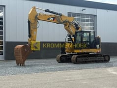 2017 Caterpillar 325F L crawler excavator, side view