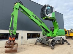 2019 Sennebogen 818M E material handler side view 2019 Sennebogen 818M E material handler side view