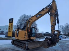 2018 Caterpillar 315F crawler excavator, side view
