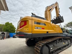 2026 XCMG XE 380 G PRO crawler excavator, rear three-quarter view 2026 XCMG XE 380 G PRO crawler excavator, rear three-quarter view