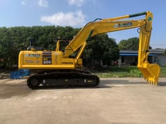 2023 Komatsu PC200-8MO Raupenbagger Seitenansicht 2023 Komatsu PC200-8MO Raupenbagger Seitenansicht