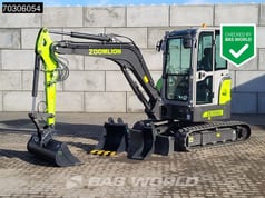 2024 Zoomlion ZE35GU mini excavator side view 2024 Zoomlion ZE35GU mini excavator side view