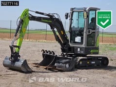 2024 Zoomlion ZE26GU mini excavator, side view 2024 Zoomlion ZE26GU mini excavator, side view