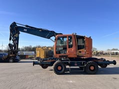2015 Liebherr 22 TRR excavator side view 2015 Liebherr 22 TRR excavator side view