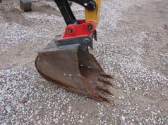 2023 Sany SY35U mini excavator bucket detail