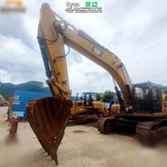 2019 Caterpillar 336GC crawler excavator, front three-quarter view