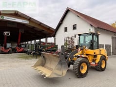 2017 Volvo L30G wheel loader, front three-quarter view