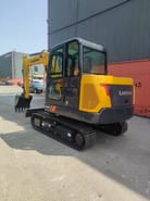 2026 LiuGong 906F mini excavator, rear three-quarter view 2026 LiuGong 906F mini excavator, rear three-quarter view