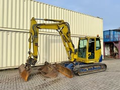 2016 Kubota KX080-4 excavator side view