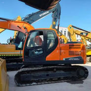 2022 Doosan DX140LC crawler excavator side view 2022 Doosan DX140LC crawler excavator side view