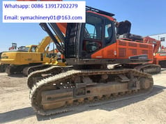 2022 Doosan DX530LC crawler excavator side view