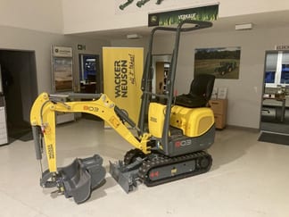 2022 Wacker Neuson 803 Minigraafmachine 2022 Wacker Neuson 803 Minigraafmachine