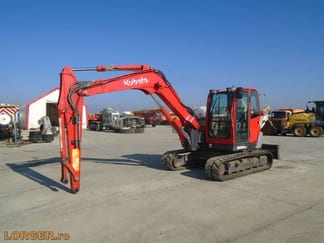 2013 Kubota KX080-3 Pelle sur chenilles 2013 Kubota KX080-3 Pelle sur chenilles