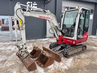 2017 Takeuchi TB230 Mini Escavadora 2017 Takeuchi TB230 Mini Escavadora