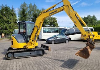 Escavatore cingolato Komatsu PC55MR-3 del 2014