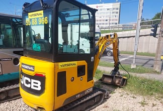 2022 JCB 19C Miniescavatore