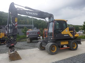 2022 Volvo EWR170E Excavadora sobre ruedas
