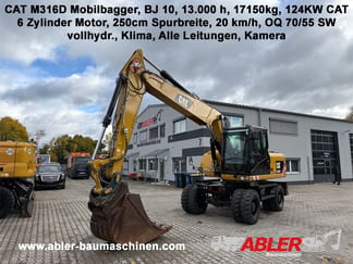 2010 Caterpillar M316D Koparka kołowa 2010 Caterpillar M316D Koparka kołowa