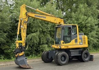 2011 Komatsu PW148 Escavatore su Ruote