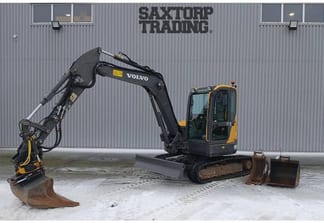 2014 Volvo ECR58D Mini Escavatore 2014 Volvo ECR58D Mini Escavatore