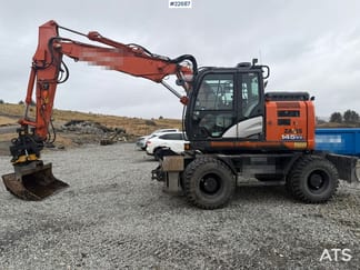 2020 Hitachi ZX145W Mobilbagger 2020 Hitachi ZX145W Mobilbagger