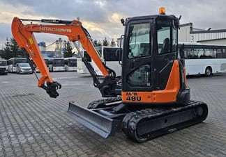 Escavatore cingolato Hitachi ZX48U-5A del 2017