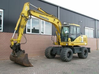 2008 Komatsu PW140-7 Koparka Kołowa 2008 Komatsu PW140-7 Koparka Kołowa